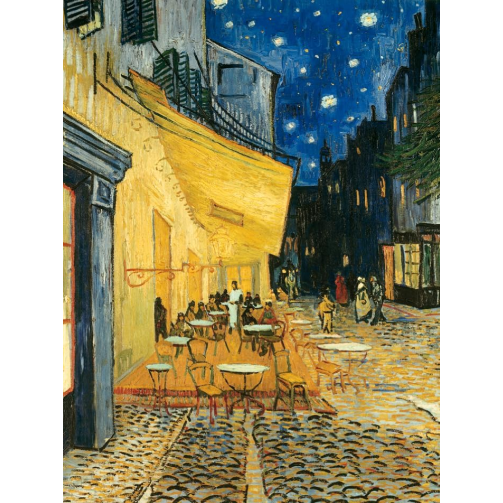 Ravensburger Puzzle 1000 PC Art Collection - Van Gogh: Caffè di notte 12000060