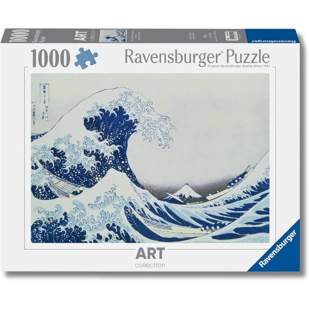 Ravensburger Puzzle 1000 PC Art Collection - The great wave off kanagawa 12000107
