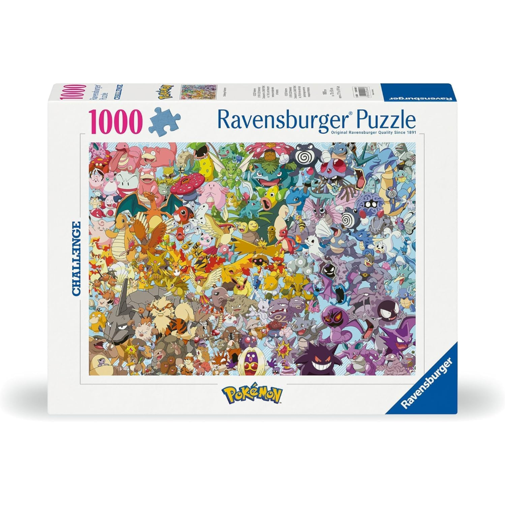 Ravensburger Puzzle 1000 PC Challenge - Pokémon 12000460