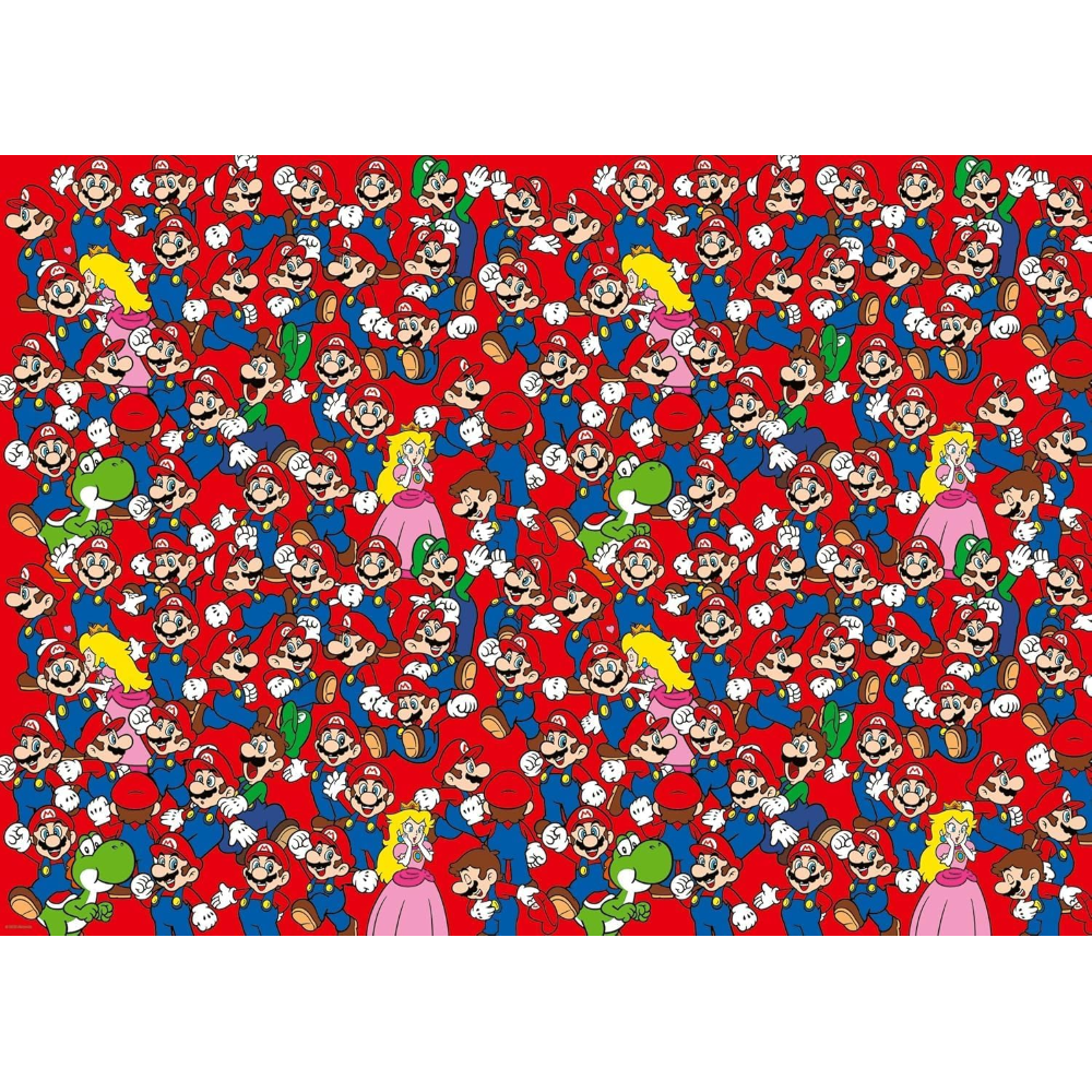 Ravensburger Puzzle 1000 PC Challenge - Super Mario 12000504