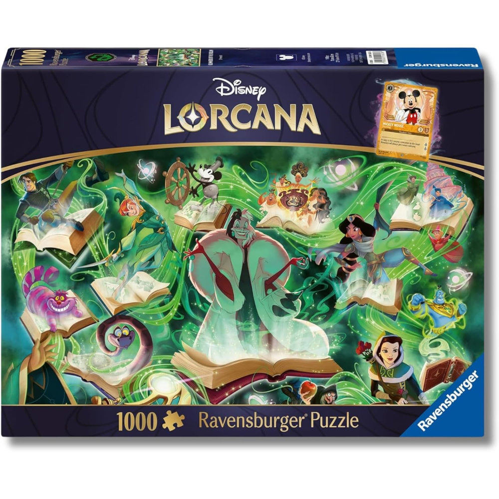 Ravensburger Puzzle 1000 PC Lorcana - Lorcana puzzle: Smeraldo 12001623