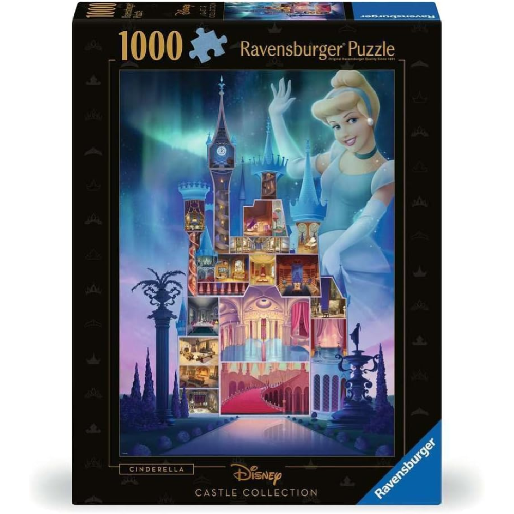 Ravensburger Puzzle 1000 PC Disney Castles - Cenerentola 12000259