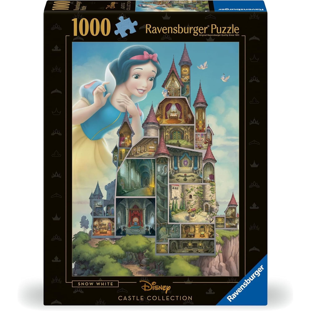 Ravensburger Puzzle 1000 PC Disney Castles - Biancaneve 12000257