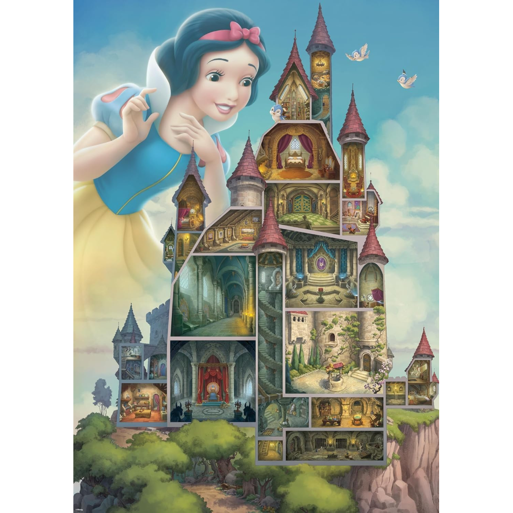 Ravensburger Puzzle 1000 PC Disney Castles - Biancaneve 12000257