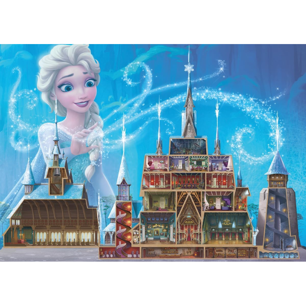 Ravensburger Puzzle 1000 PC Disney Castles - Elsa 12000261