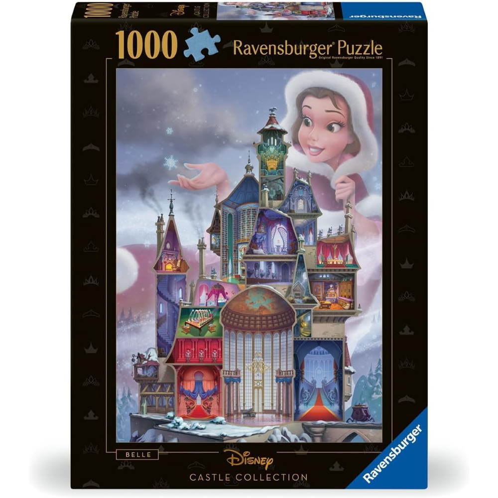 Ravensburger Puzzle 1000 PC Disney Castles - Belle 12000262
