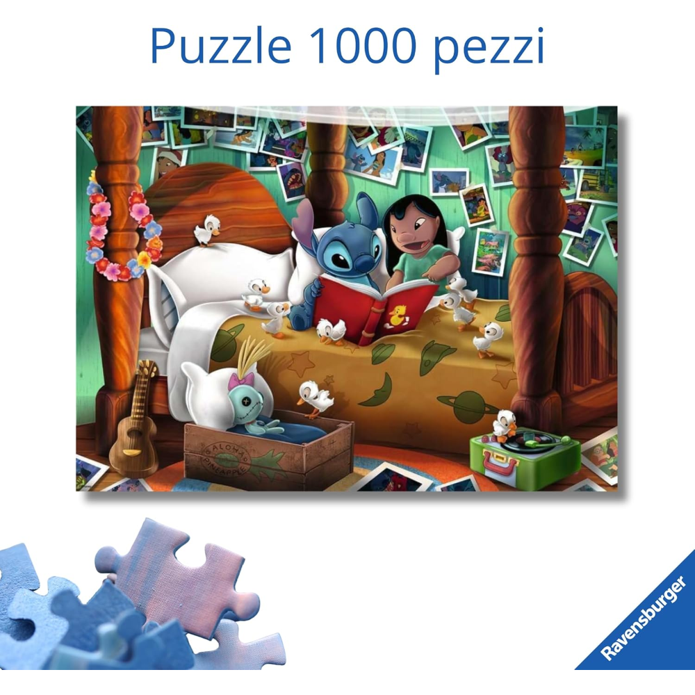 Ravensburger Puzzle 1000 PC Disney - Lilo&Stitch 12001579