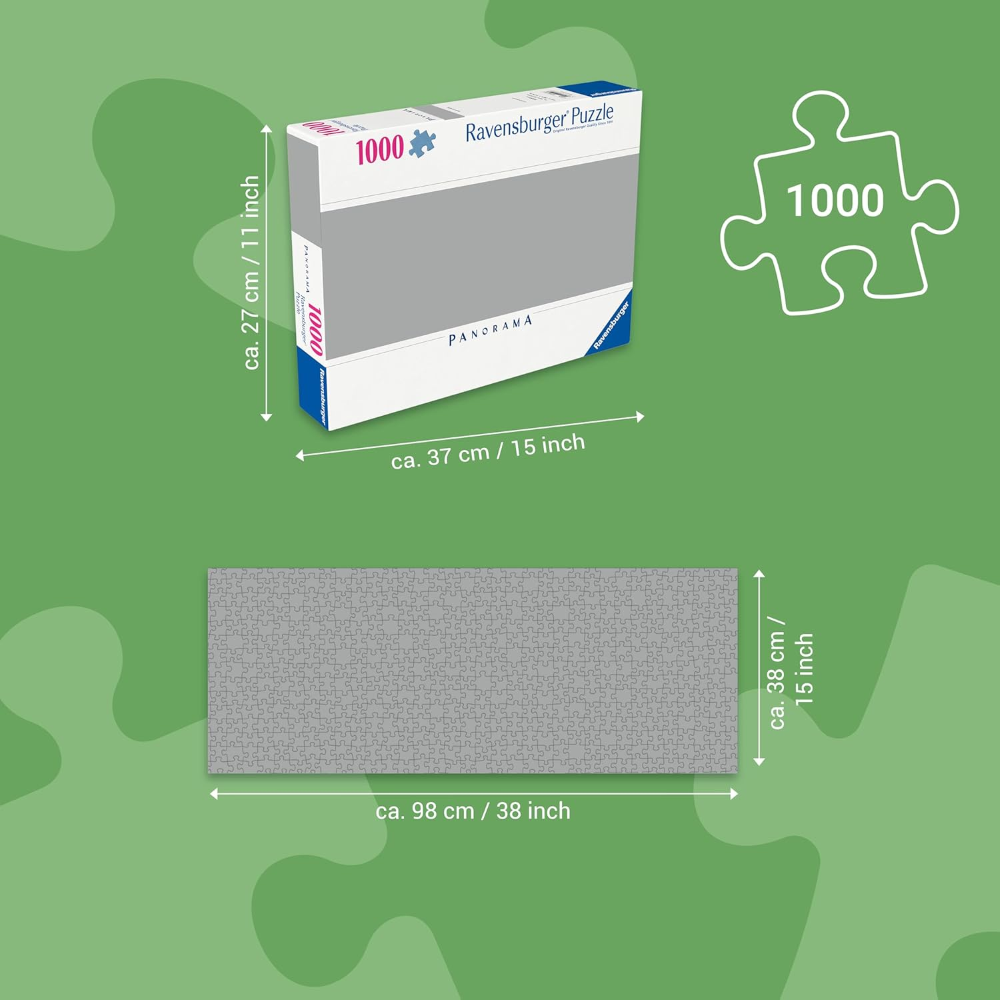 Ravensburger Puzzle 1000 PC Panorama - Colosseo al tramonto 12000440