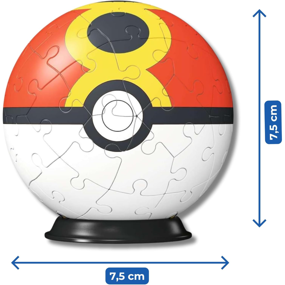 Ravensburger Puzzle 3D - Puzzleball 54 pc Pokémon Repeat Ball 11628