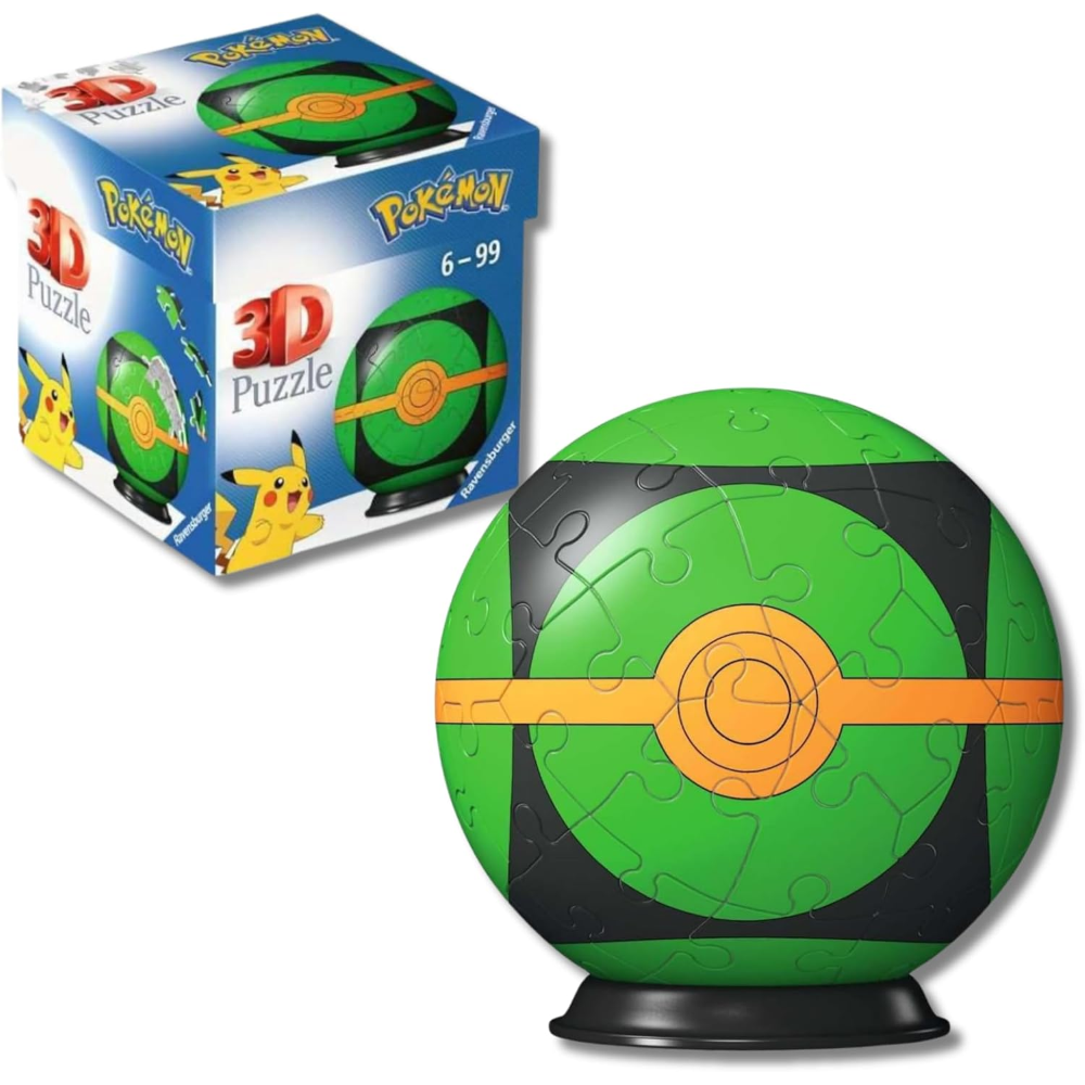 Ravensburger Puzzle 3D - Puzzleball 54 pc Pokémon Dusk Ball 11626