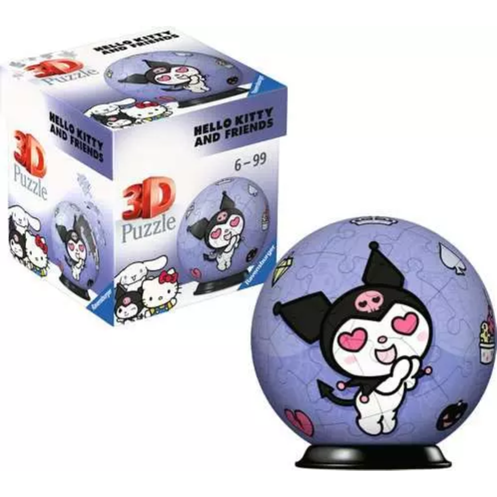 Ravensburger Puzzle 3D - Puzzleball 54 pc Kuromi 11099359