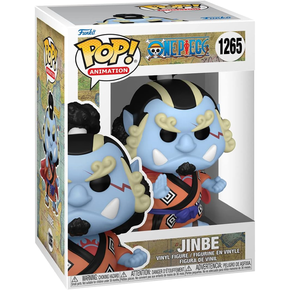 FUNKO POP ONE PIECE - VINYL FIGURE 1265 JINBE 9CM