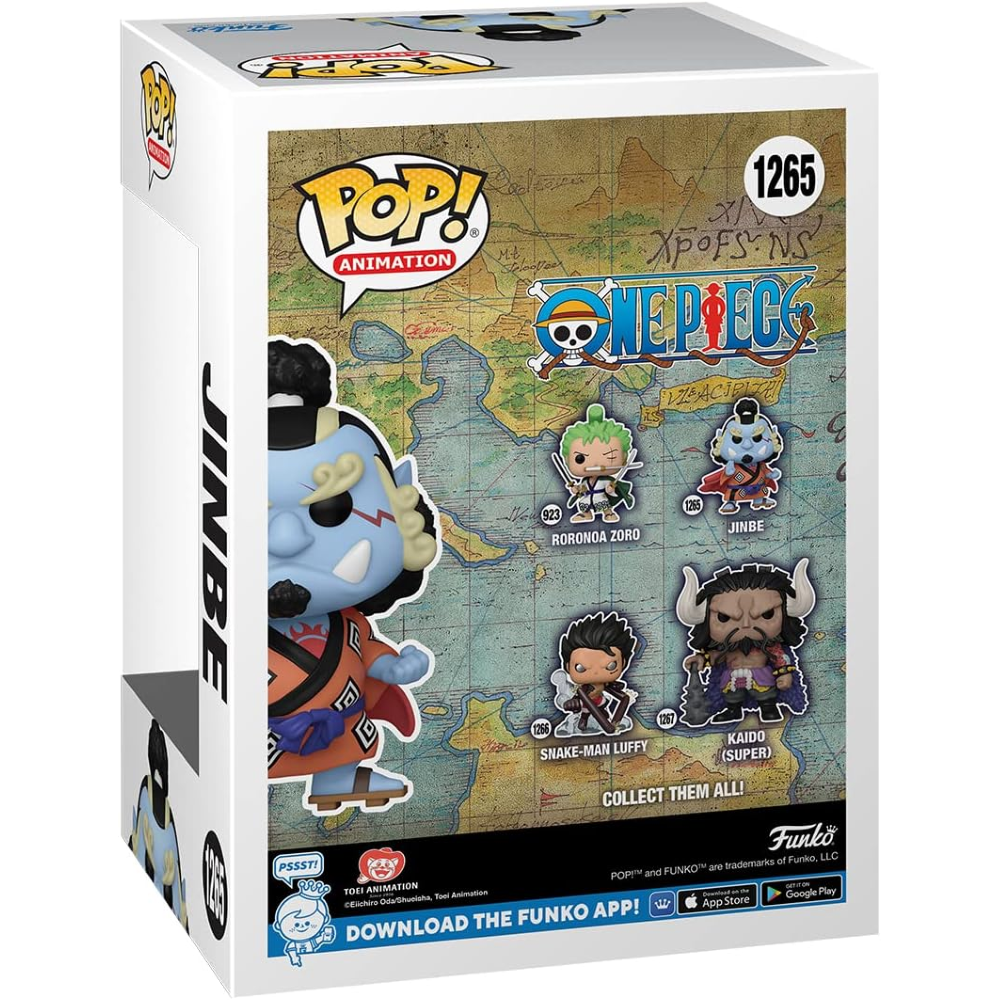 FUNKO POP ONE PIECE - VINYL FIGURE 1265 JINBE 9CM