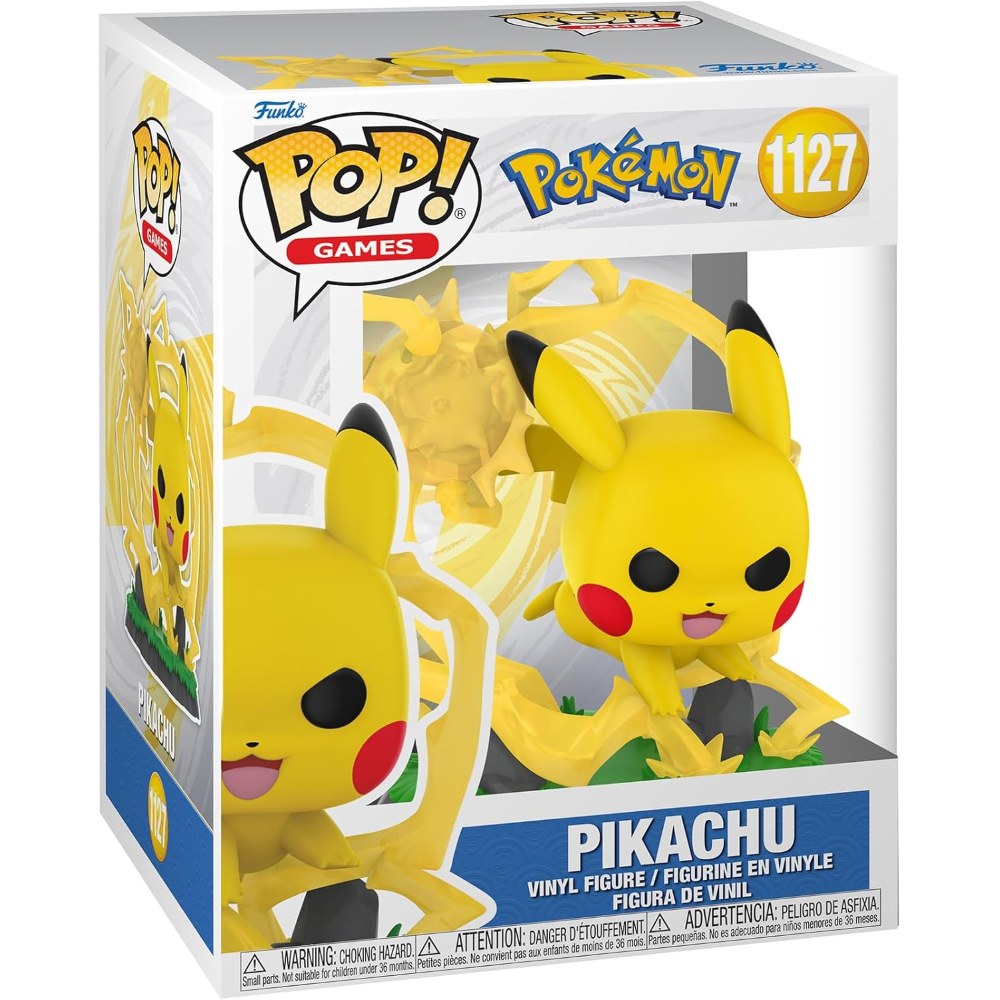 POP FUNKO PREMIUM POKEMON - VINYL FIGURE 1127 PIKACHU 15CM
