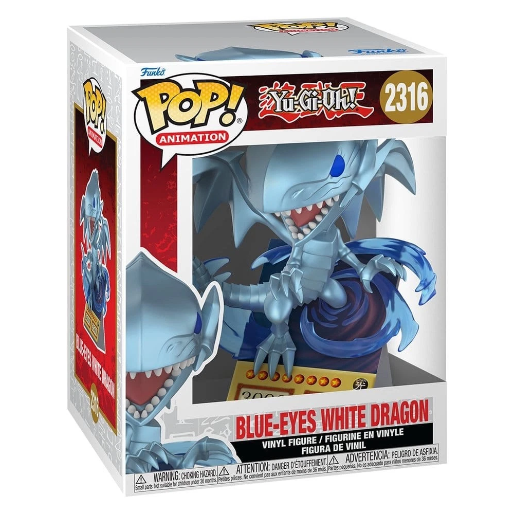 FUNKO POP PREMIUM YU-GI-OH! - VINYL FIGURE 2316 BLUE-EYES WHITE DRAGON 15CM 31/05/2026