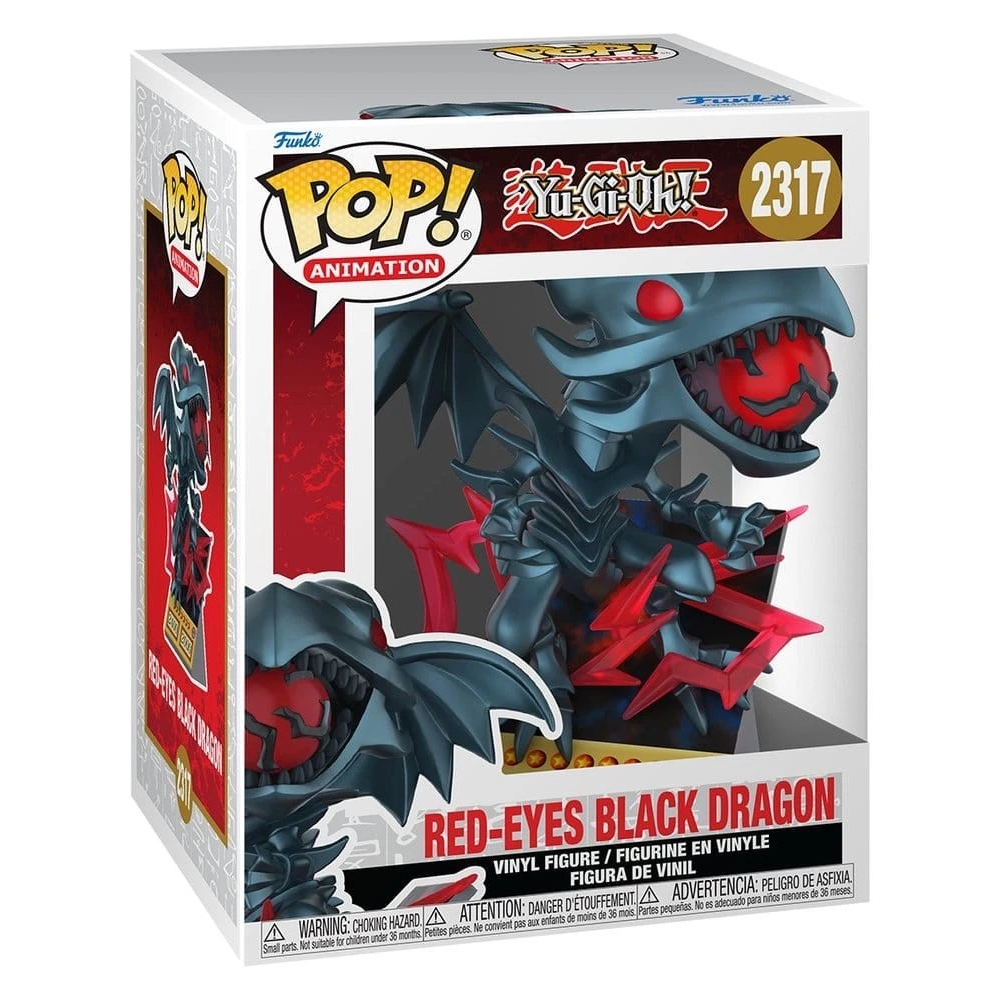 FUNKO POP PREMIUM YU-GI-OH! - VINYL FIGURE 2317 RED-EYES BLACK DRAGON 15CM 31/05/2026