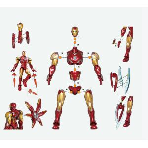 Blokees - Marvel Hero - Champion Class 01 - 73920  Iron Man MK85 EX Model Kit 