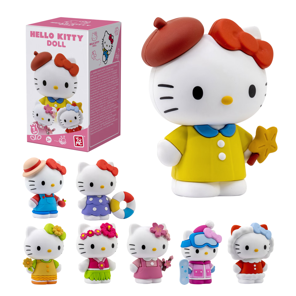 YuMe Blind Box - Hello Kitty YuMe 7cm Doll Four Seasons Series 11534