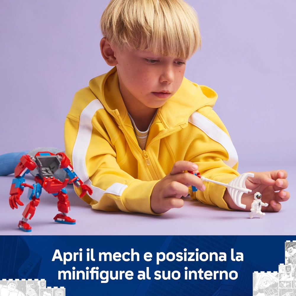 LEGO MARVEL - Mech di Spider-Man contro Anti-Venom 76308