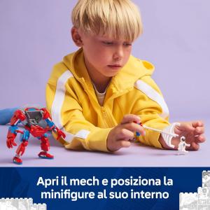LEGO MARVEL - Mech di Spider-Man contro Anti-Venom 76308
