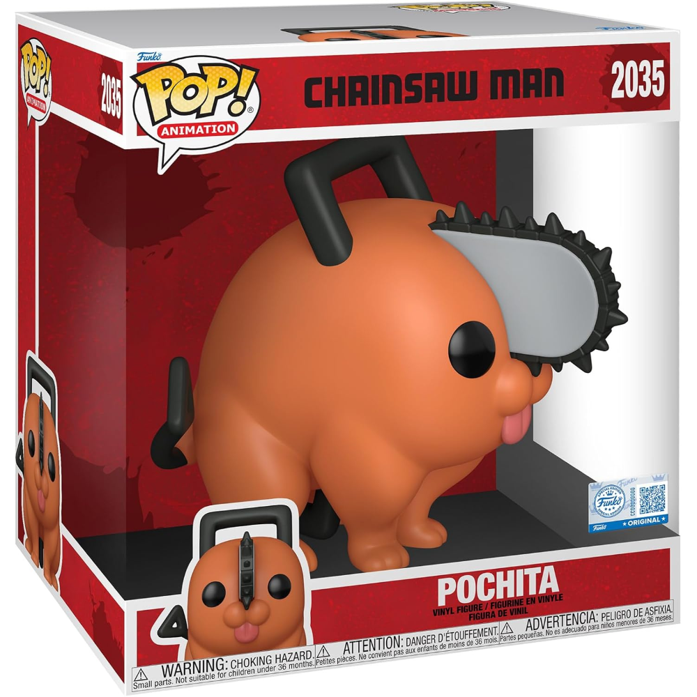 FUNKO POP JUMBO CHAINSAW MAN - VINYL FIGURE 2035 POCHITA 25CM 