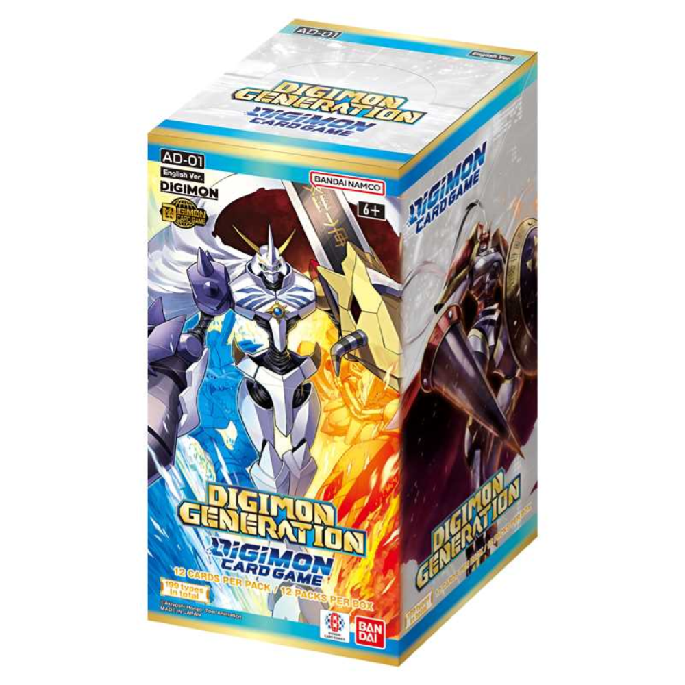BANDAI Box Digimon Card Game - Advanced Booster DIGIMON GENERATION [AD-01] 27/03/2026