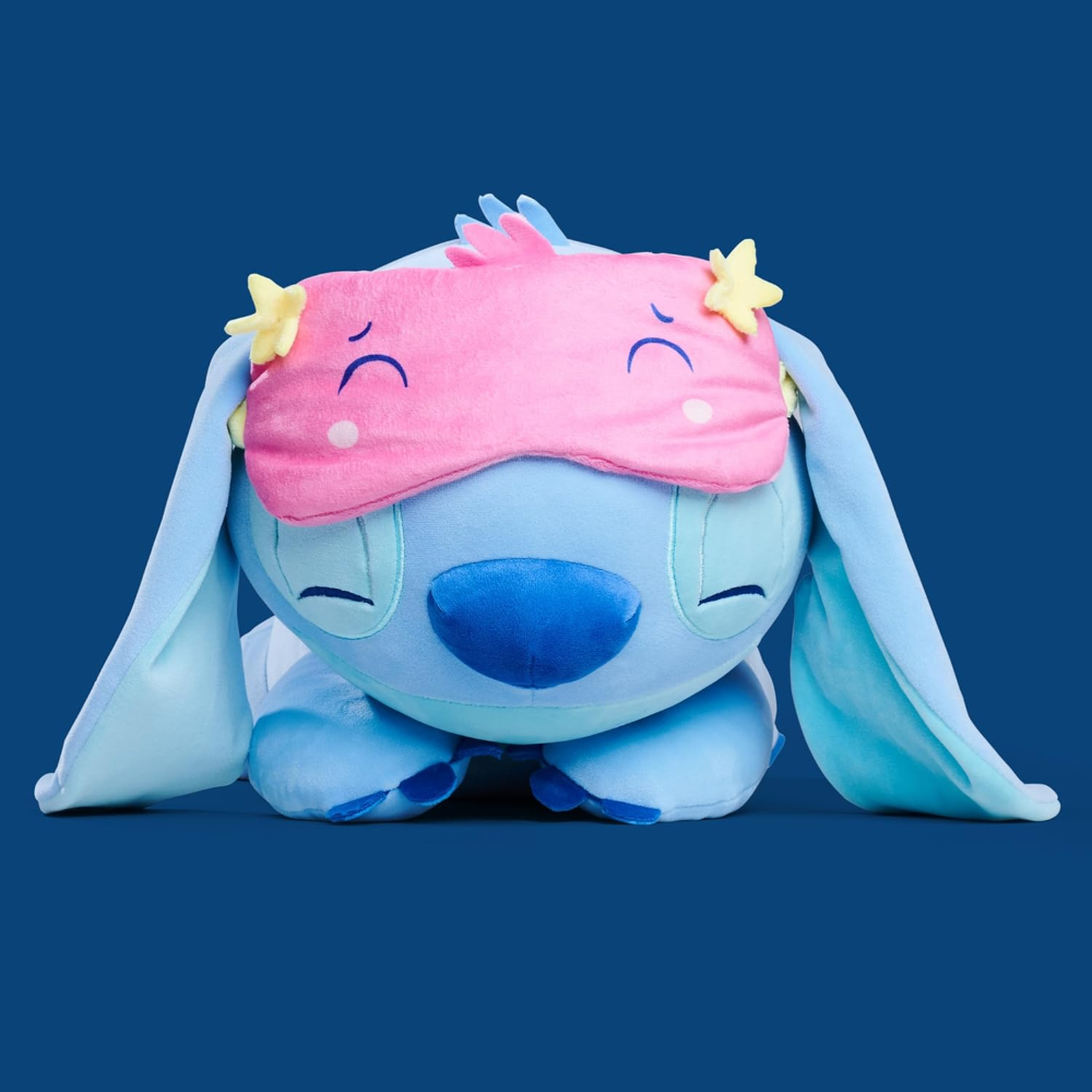 SIMBA - Stitch Sdraiato con mascherina notte cm.40 - 6315870576HEA