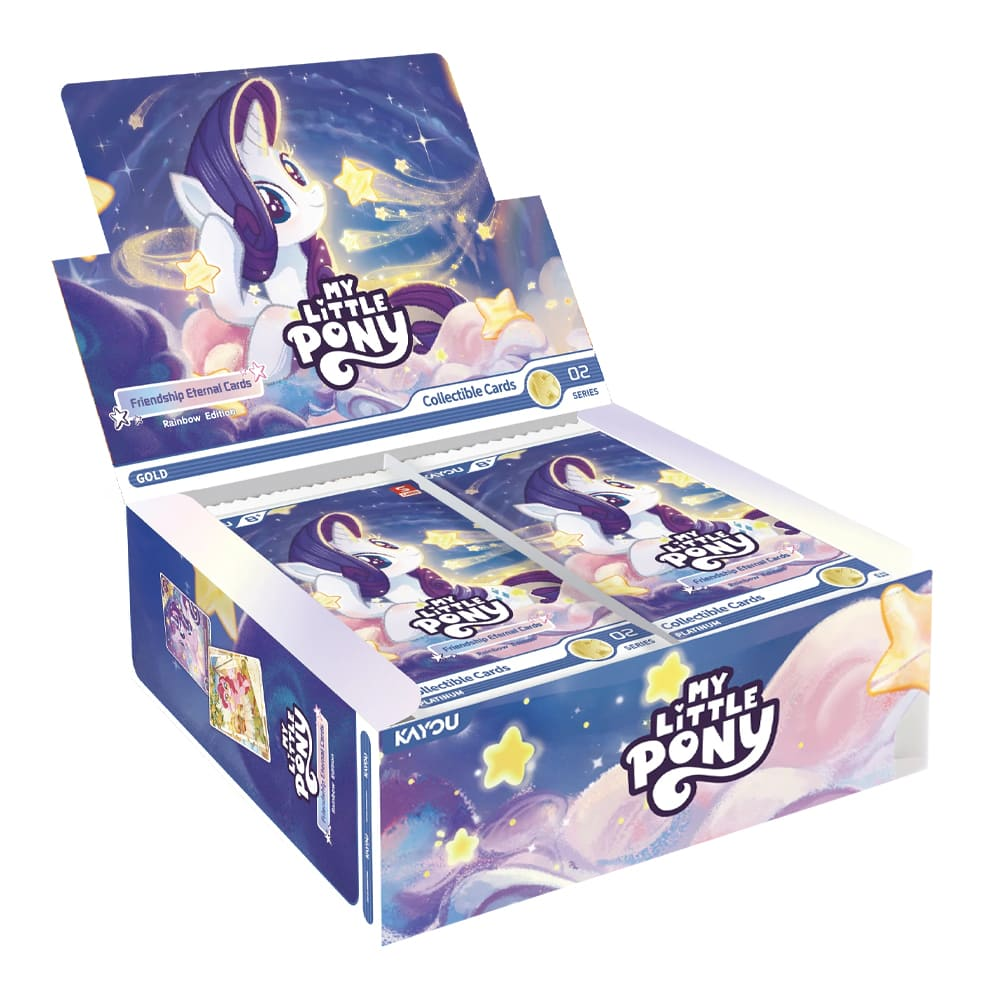 KAYOU - MY LITTLE PONY - FRIENDSHIP ETERNAL CARDS  BUSTA DA 5 CARTE 