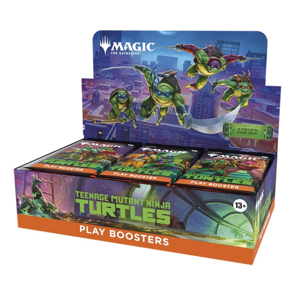 MAGIC THE GATHERING BOX PLAY BOOSTER - TEENAGE MUTANT NINJA TURTLES (30 BUSTE) - ENG 