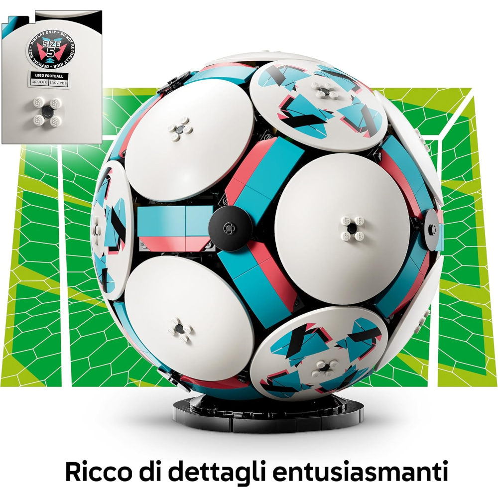 LEGO Editions Sports - Pallone da calcio 43019 