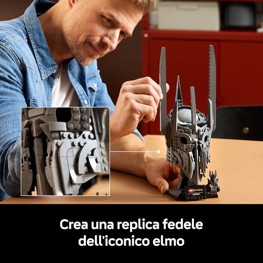 LEGO ICONS - Il Signore degli Anelli: L'elmo di Sauron 11373 