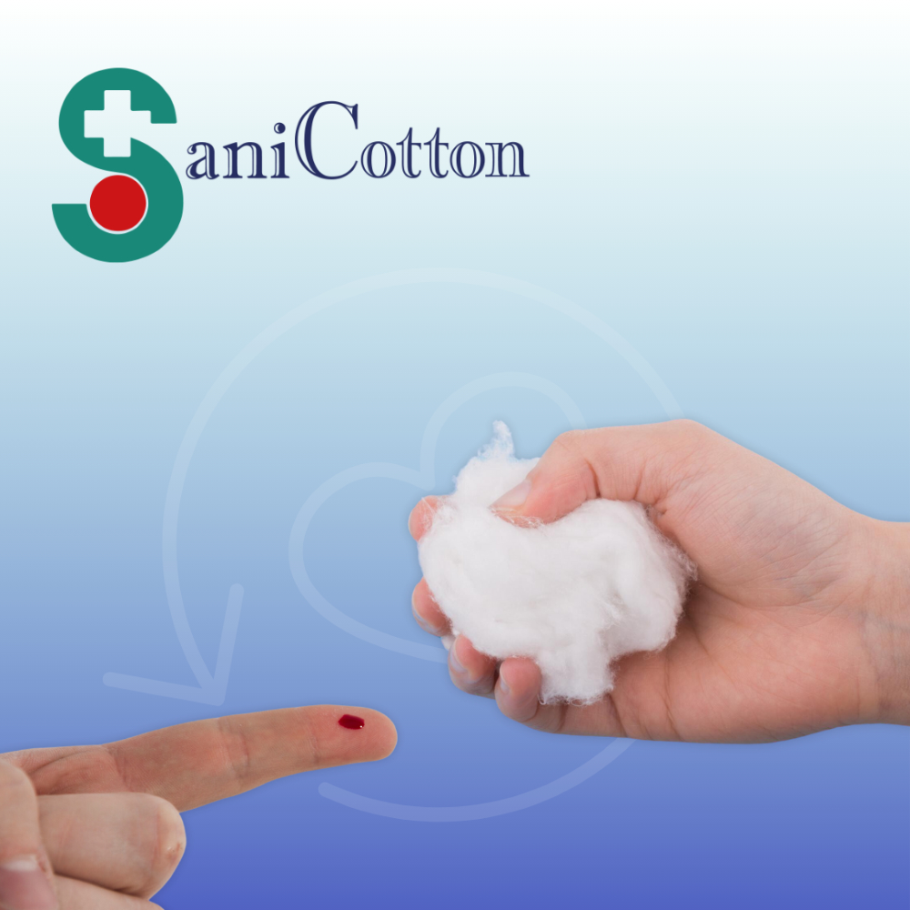 SANI COT - COTONE IDROFILO ORO - 500GR