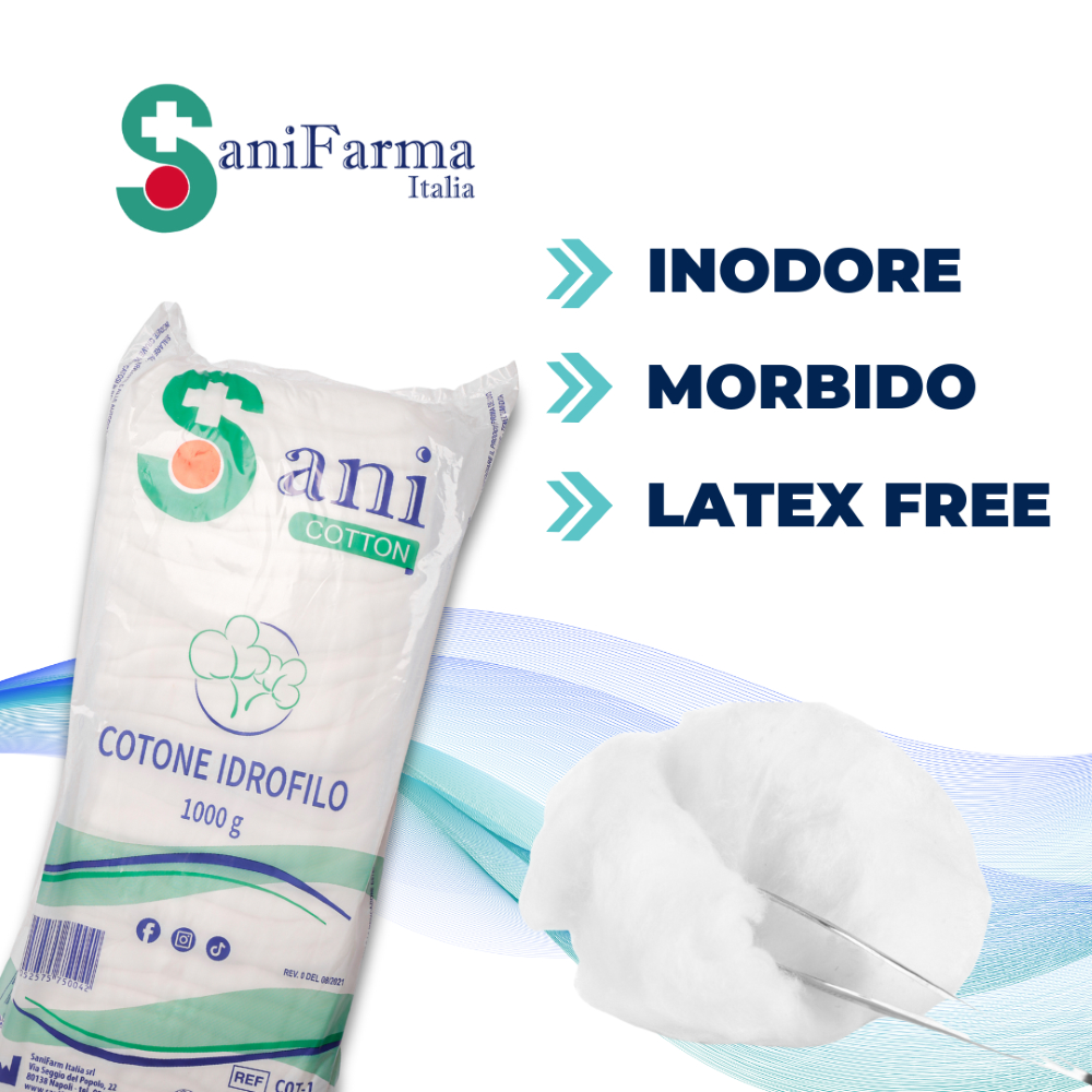 SANI COT - COTONE IDROFILO ORO - 500GR