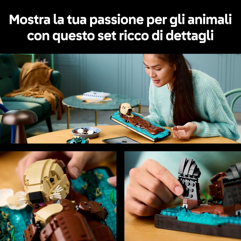 LEGO IDEAS - Lontre marine 21366 