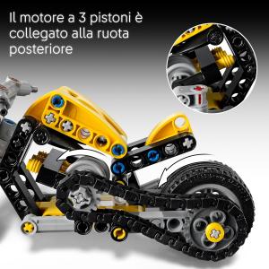 LEGO TECHNIC - Moto gialla 42225