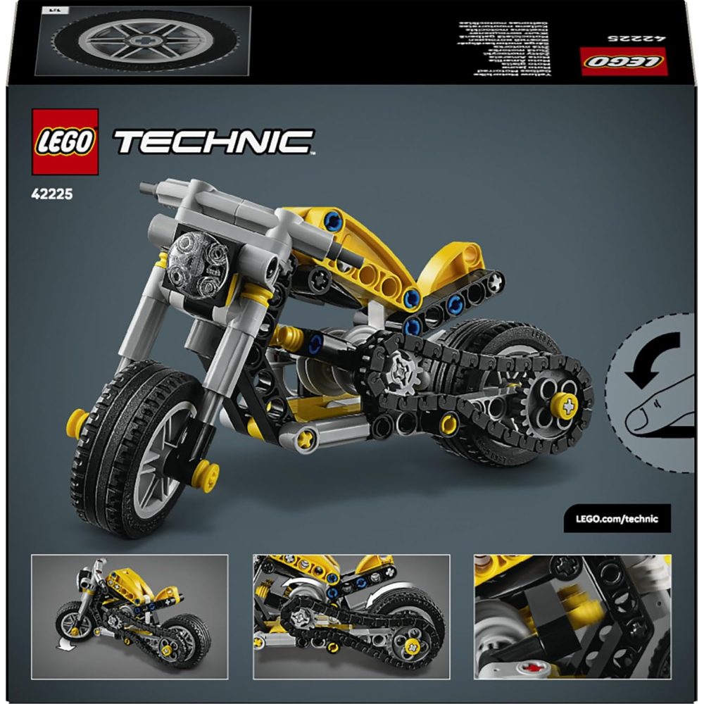LEGO TECHNIC - Moto gialla 42225