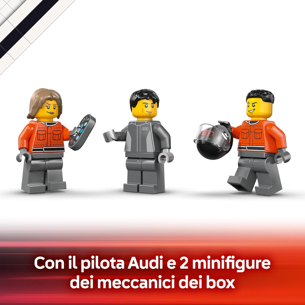 LEGO CITY - Display Truck F1® con auto da corsa Audi F1® 60493