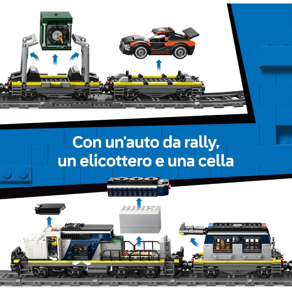 LEGO CITY - Rapina al treno della polizia 60508