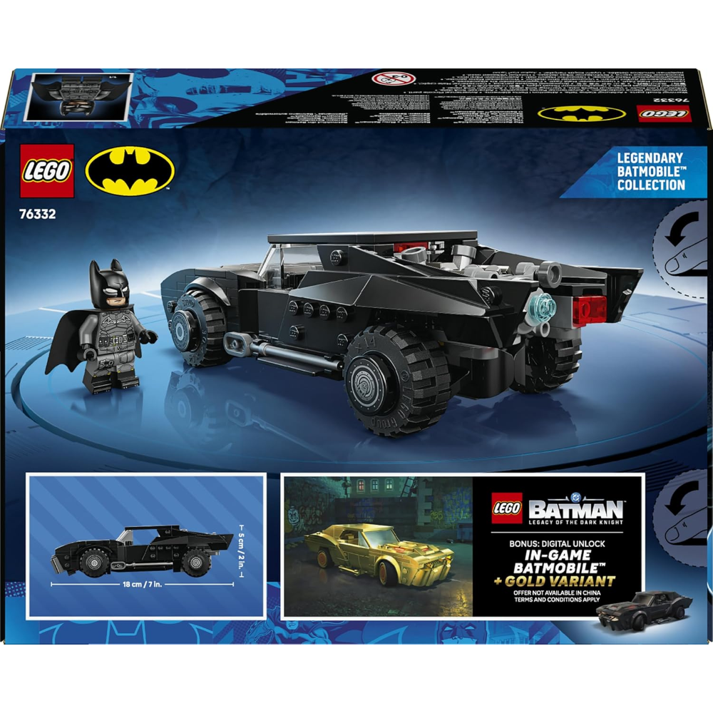 LEGO DC - Batmobile di Batman 76332