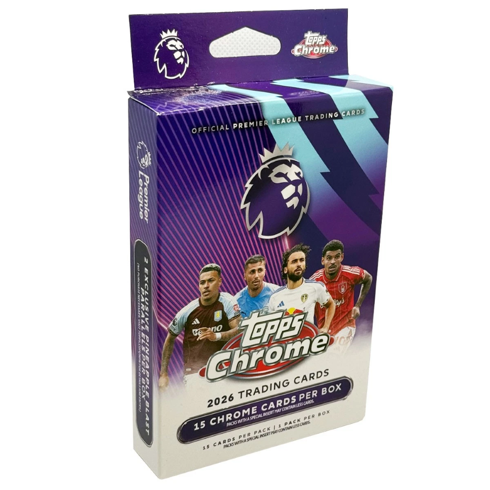 TOPPS - 2025/2026 Premier League Chrome - Hanger Pack 