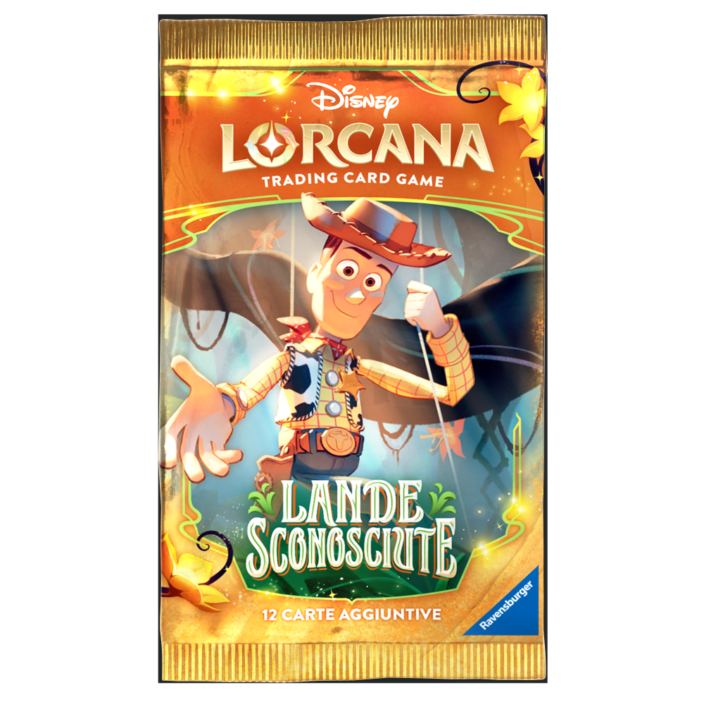 LORCANA - BOX 24 BUSTE S12 - Lande Sconosciute Booster Pack Display ITA 15/05/2026