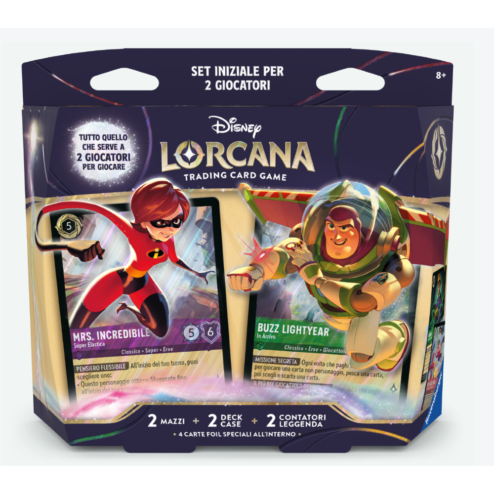 PREORDINE LORCANA - STARTER DECK S12 - Lande Sconosciute 2-player starter deck ITA 15/05/2026 (SCAD.20/03/2026)