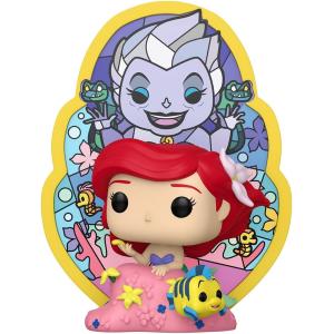FUNKO POP DELUXE DISNEY PRINCESS - STAINED GLASS S1 - VINYL FIGURE 1702 ARIEL (GLASS) 15CM