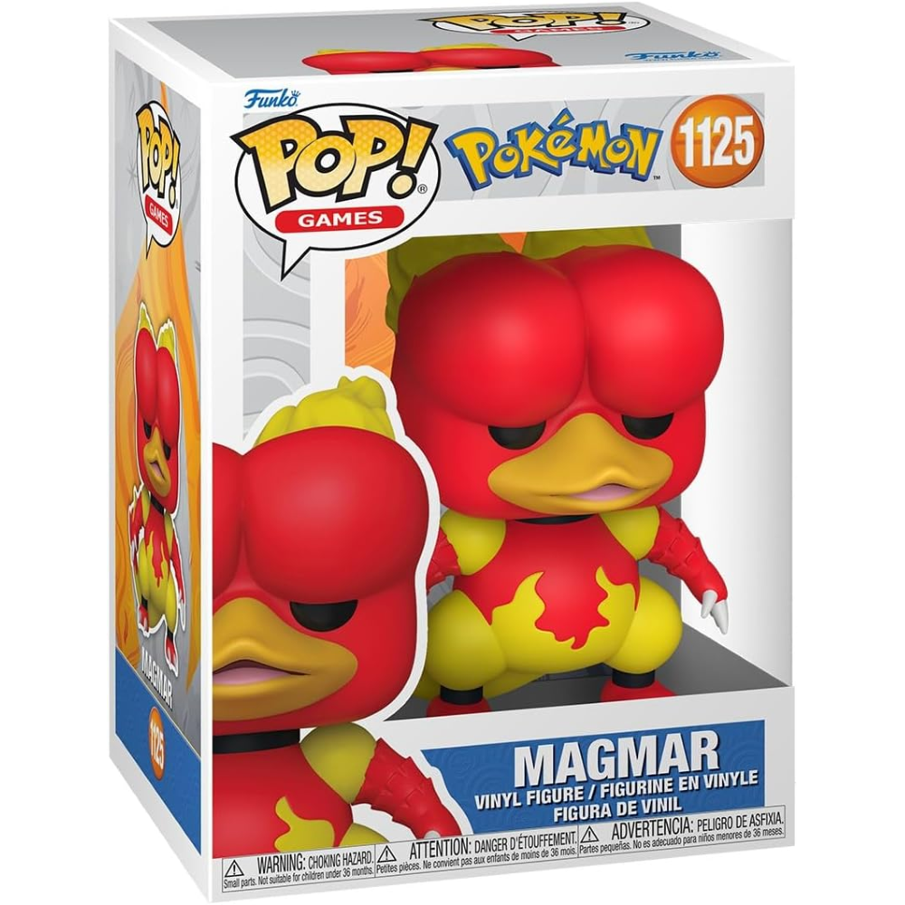 FUNKO POP POKEMON - VINYL FIGURE 1125 MAGMAR 9CM