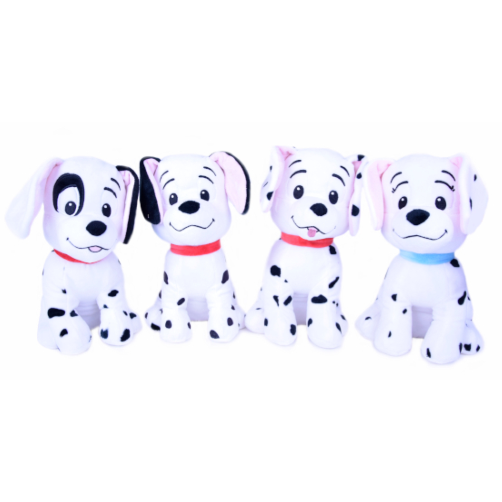 ANIMAL FRIENDS LA CARICA DEI 101 Peluche Dalmata 30cm GIFT 4 assortitis