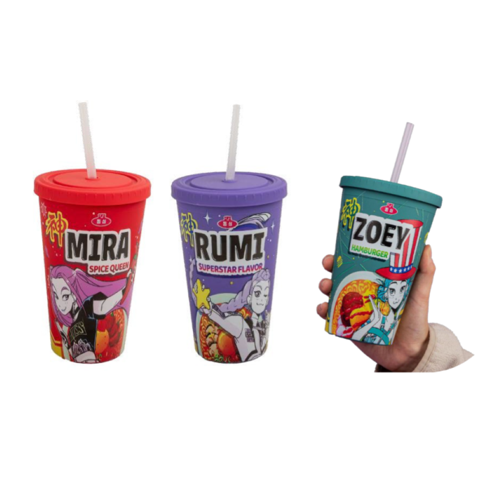YuMe - KPop Demon Hunters Tumbler - ASSORTED CTN (6 Units) 17905 