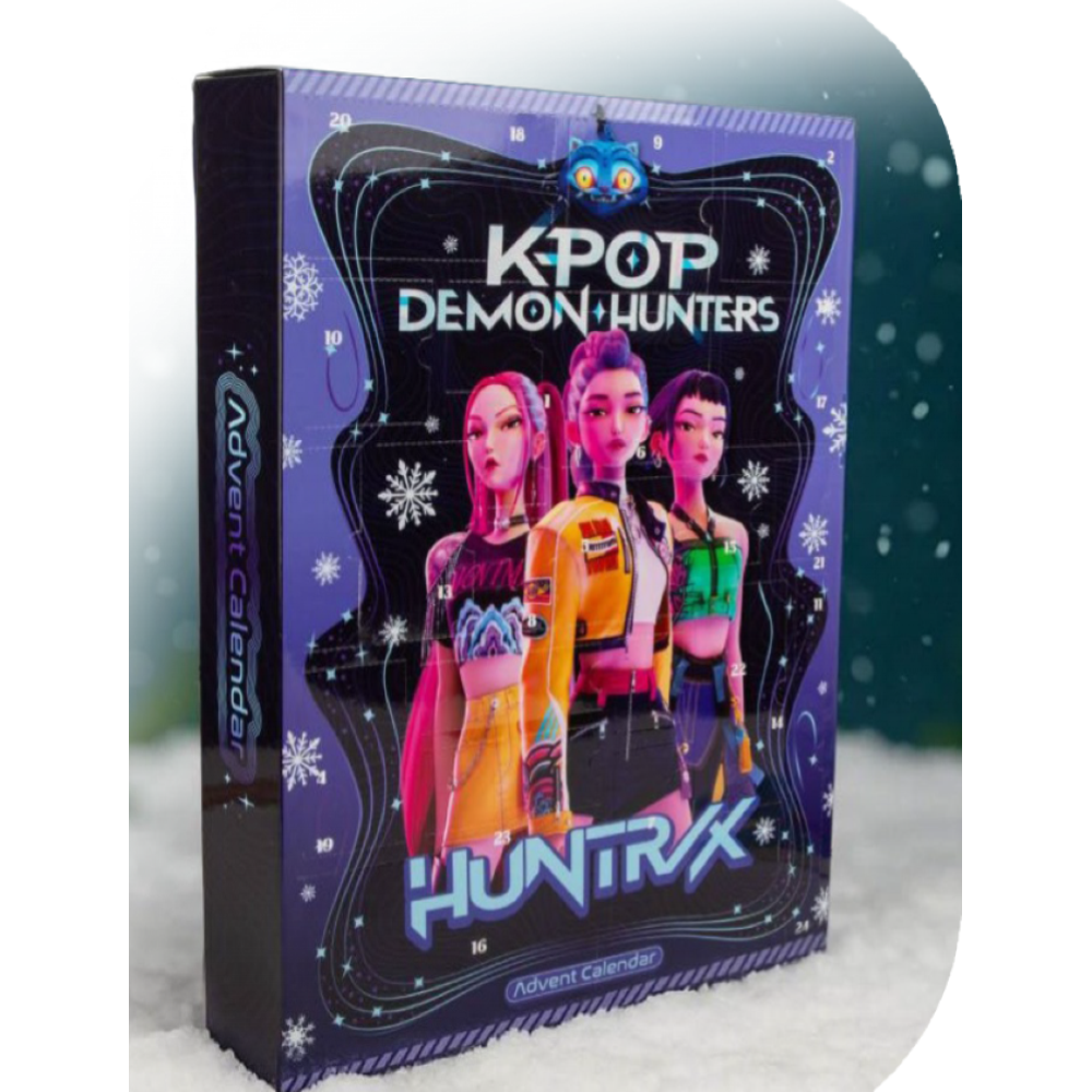 YuMe Gift Box - Classic Advent Calendar - KPop Demon Hunters - SOLID CTN (10 Units) 17897 