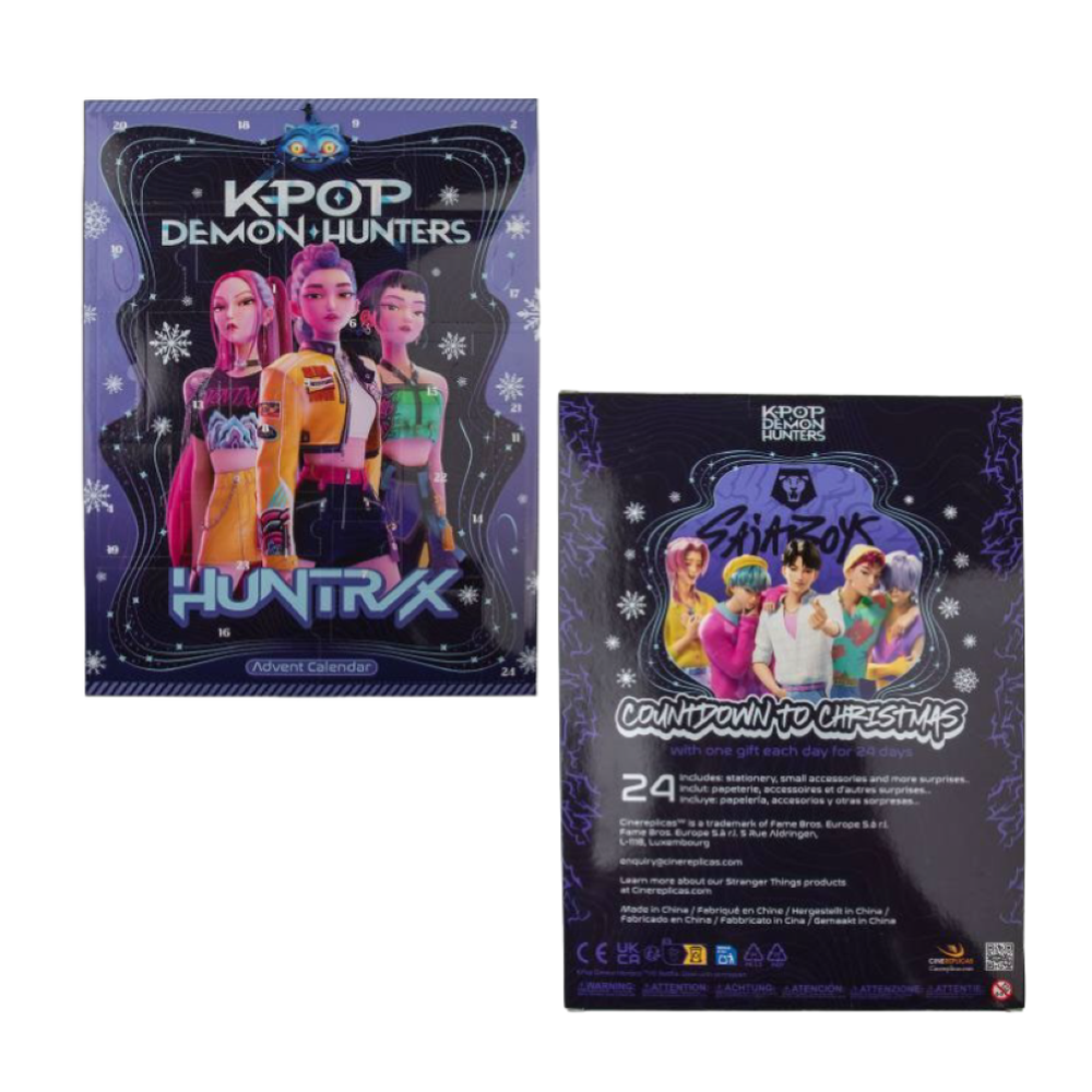 YuMe Gift Box - Classic Advent Calendar - KPop Demon Hunters - SOLID CTN (10 Units) 17897 
