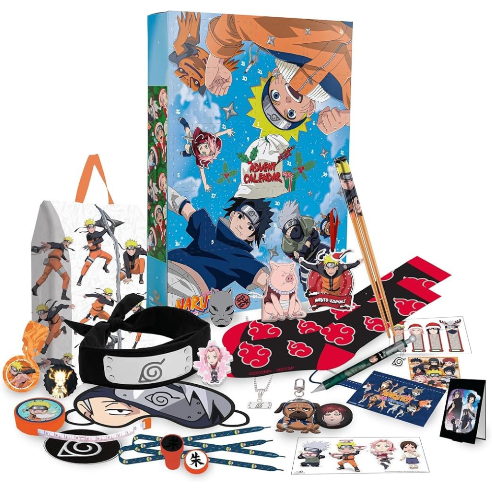 YuMe Gift Box - Classic Advent Calendar - Naruto - SOLID CTN (10 Units) 17965 
