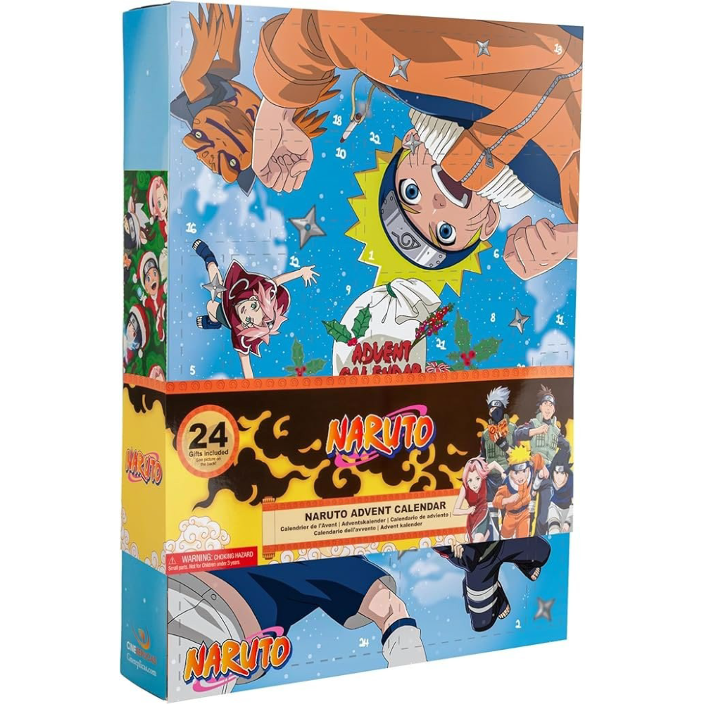 YuMe Gift Box - Classic Advent Calendar - Naruto - SOLID CTN (10 Units) 17965 